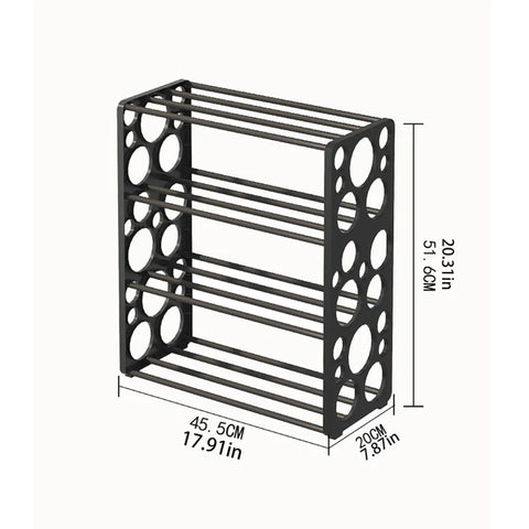 4 Layer Bubble Simple Shoe Rack