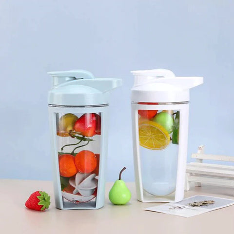 Portable Shaker Water Bottle 600Ml