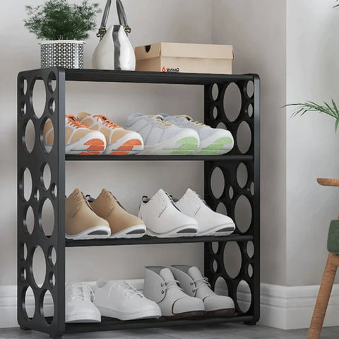 4 Layer Bubble Simple Shoe Rack