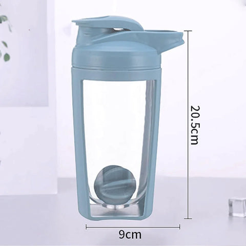 Portable Shaker Water Bottle 600Ml