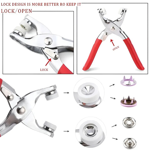 Metal Tich Button Kit 50 Pairs