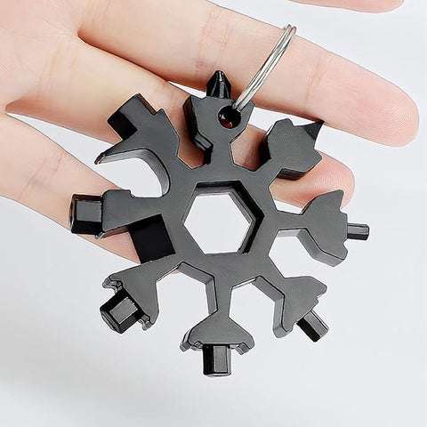 Multi-Function Snowflake Wrench 18-in-1