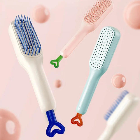 Self-Cleaning Hair Brush - Easy Hair Removal