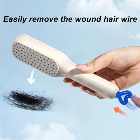 Self-Cleaning Hair Brush - Easy Hair Removal